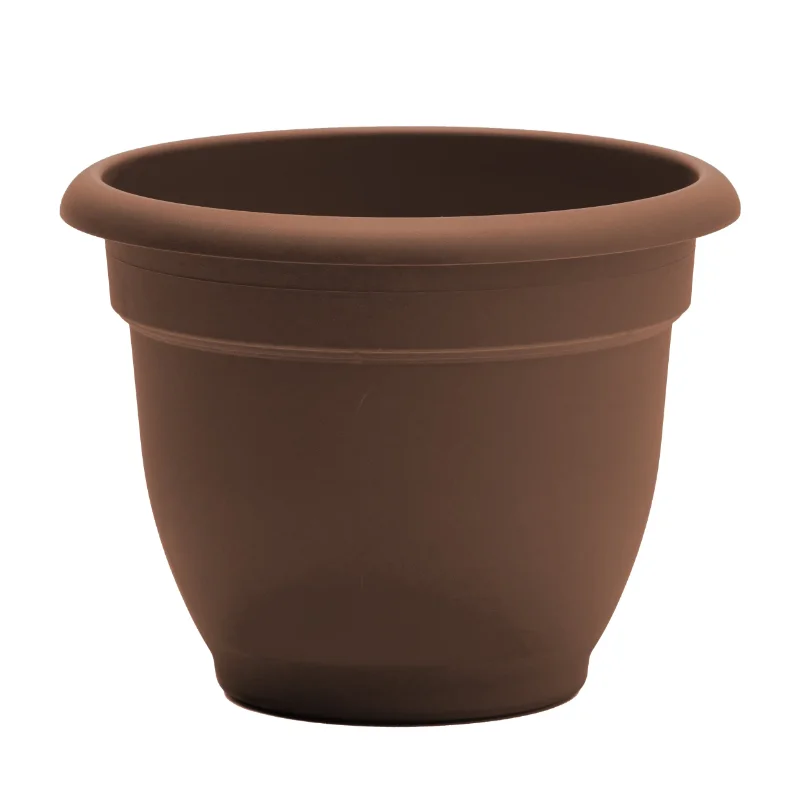 

Bloem 20-in Ariana Self Watering Plastic Planter - Chocolate Brown