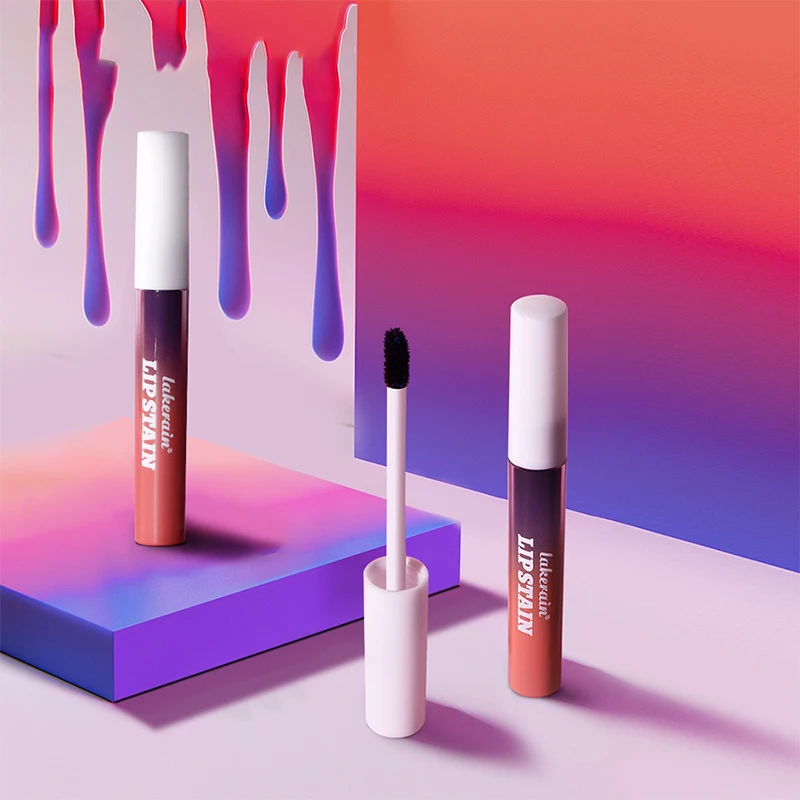 Tear-off Matte Lip Gloss Peel-off Metallic Liquid Lipstick Long-lasting Waterproof Natural Pink Lip Tint Women Lip Makeup