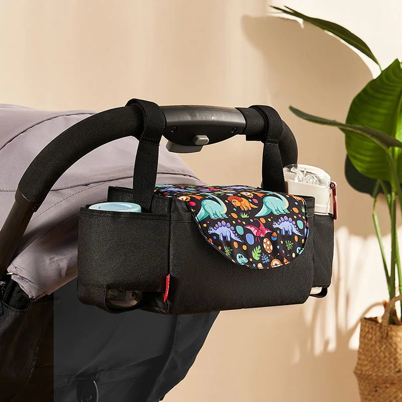 

Сумка-Органайзер для детской коляски, универсальный портативный дорожный держатель для чашки, на колесиках