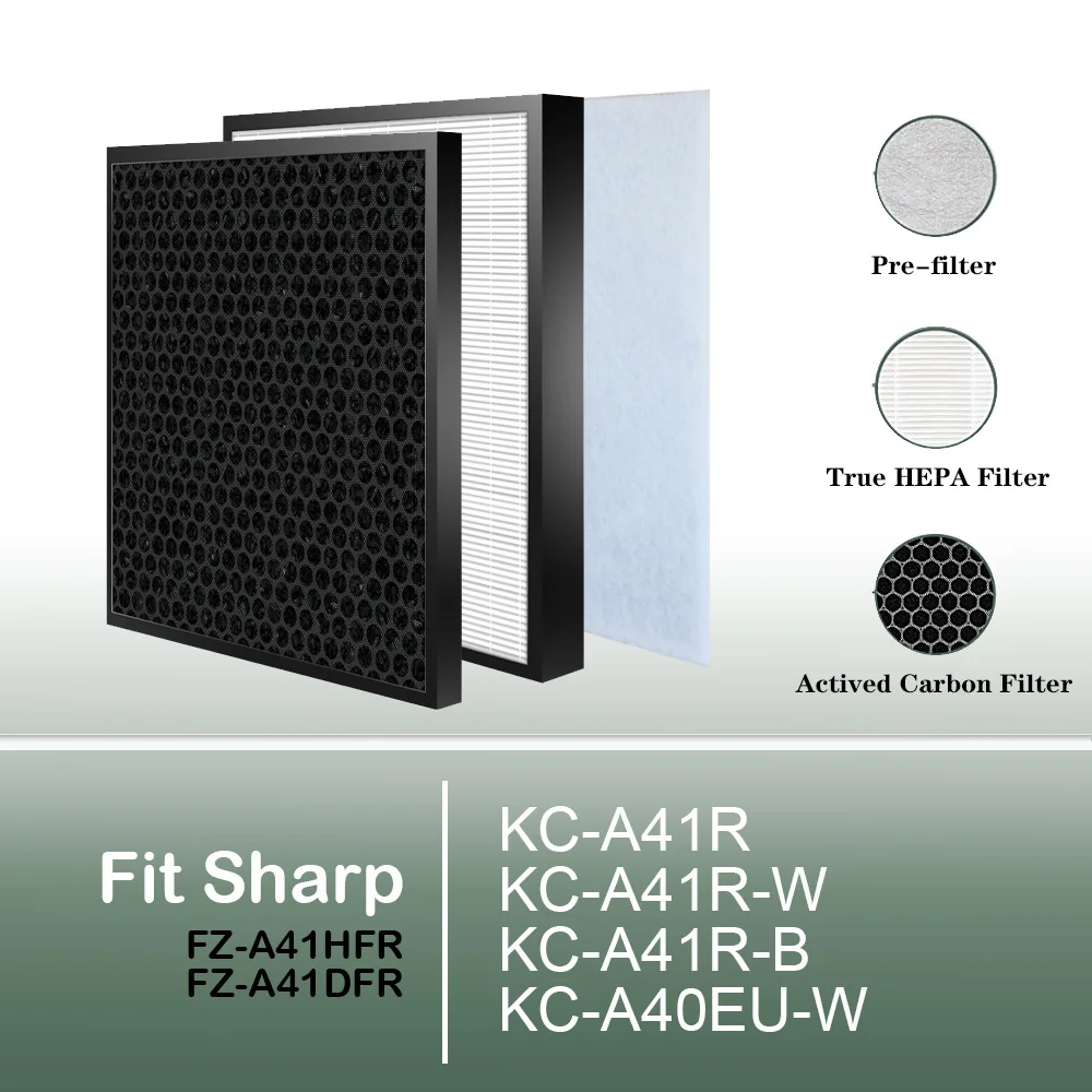 HEPA Ersatzfilter Sharp Luftreiniger KC - 850E FZ-C 100 HFE