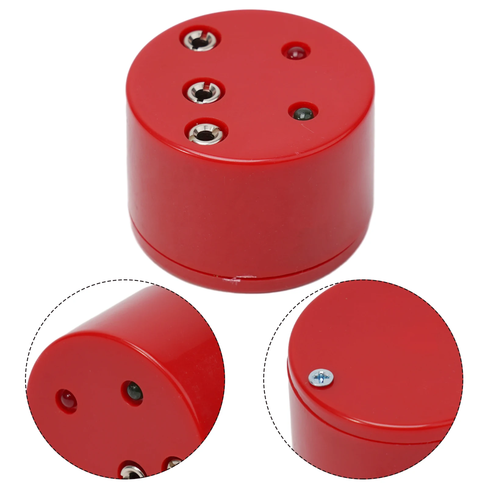 Fencing Tester Plastic Red Conductive Tester For Foil Epee Round Sword Fencing Gears Repair Tools Sword Verifier