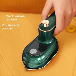 Portable Mini Home Travel Iron 180 Degree Rotating Handle for Ironing Clothes with Built-in Steam Generator