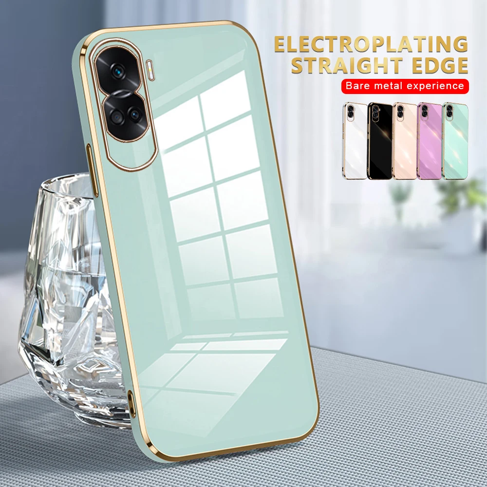 Silicone Phone Case For Honor 90 Lite 5G Soft Back Cover