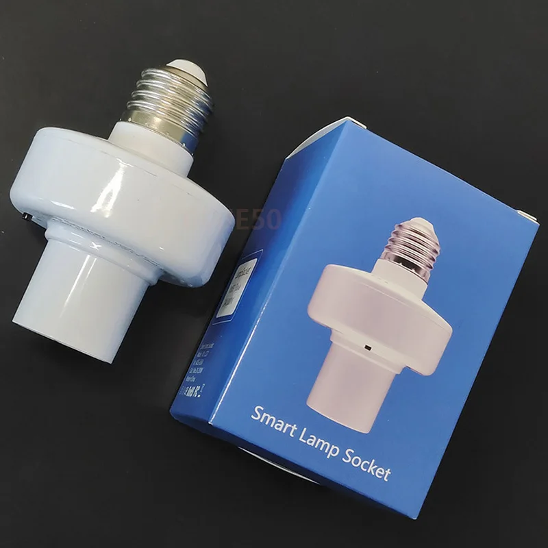 Tuya WiFi Smart Lamp Socket Zigbee Light Holder Adapter On Off Timing Countdown