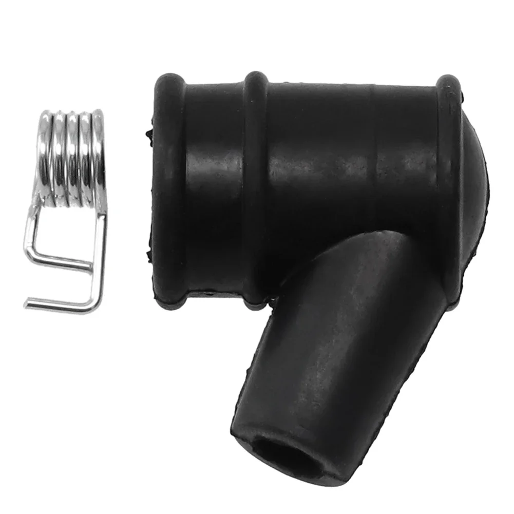 

5mm HT Leaded Universal Rubber Spark Plug Cap Garden Power Tool For Mower Blower Strimmer Outdoor Power Equipment