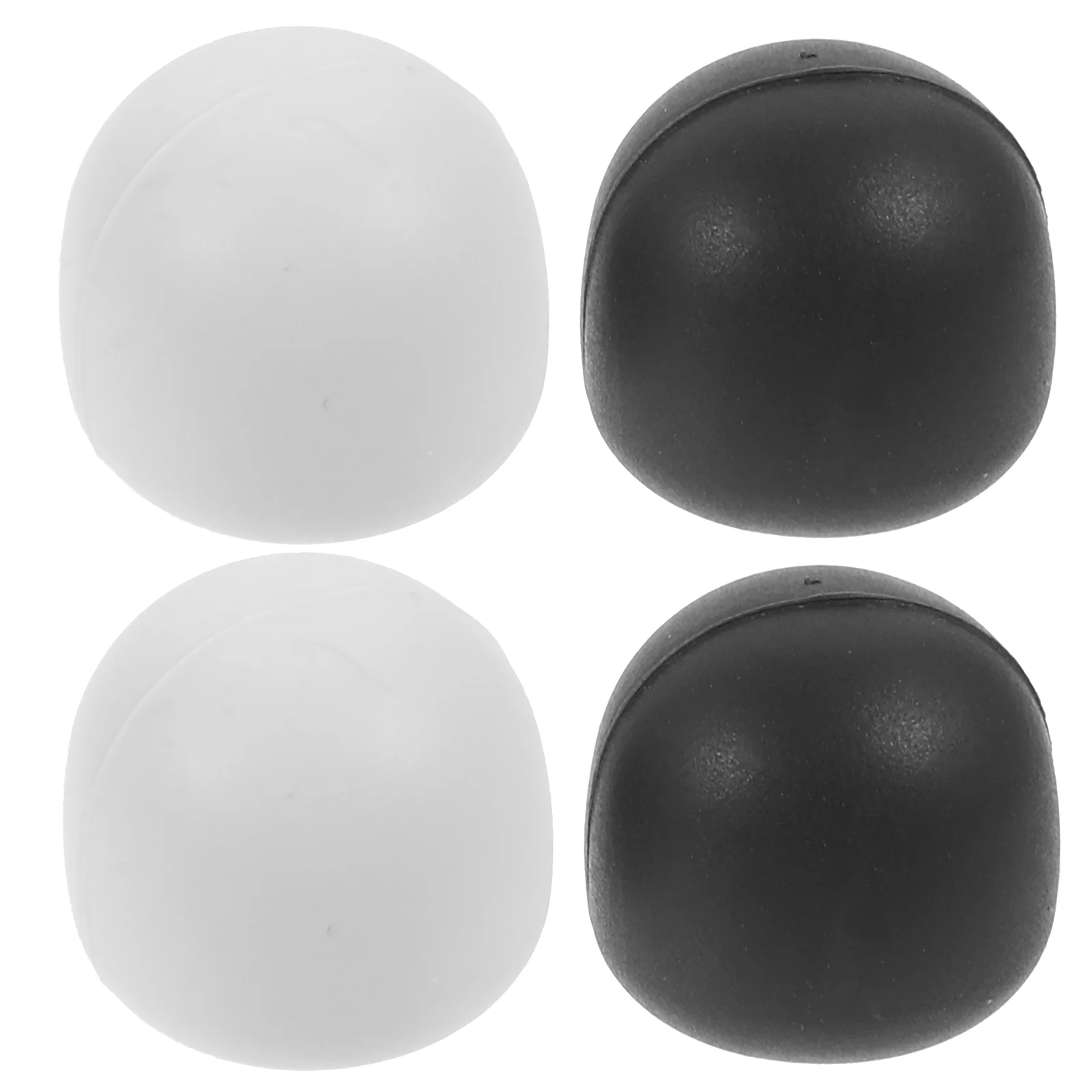 

2 Pairs Drum Kit Practice Set Drumstick Percussion Caps Dampener Silica Gel Mute Tips Accessories Instrument