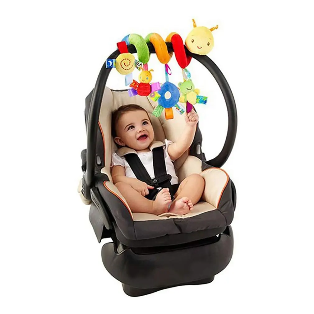 

Baby Rattle Toy Stroller Comfort Stuffed Animal Mobile Infant Stroller Rattle For Newborn Hanging Bed Bell Crib Gifts 0 to 12 M