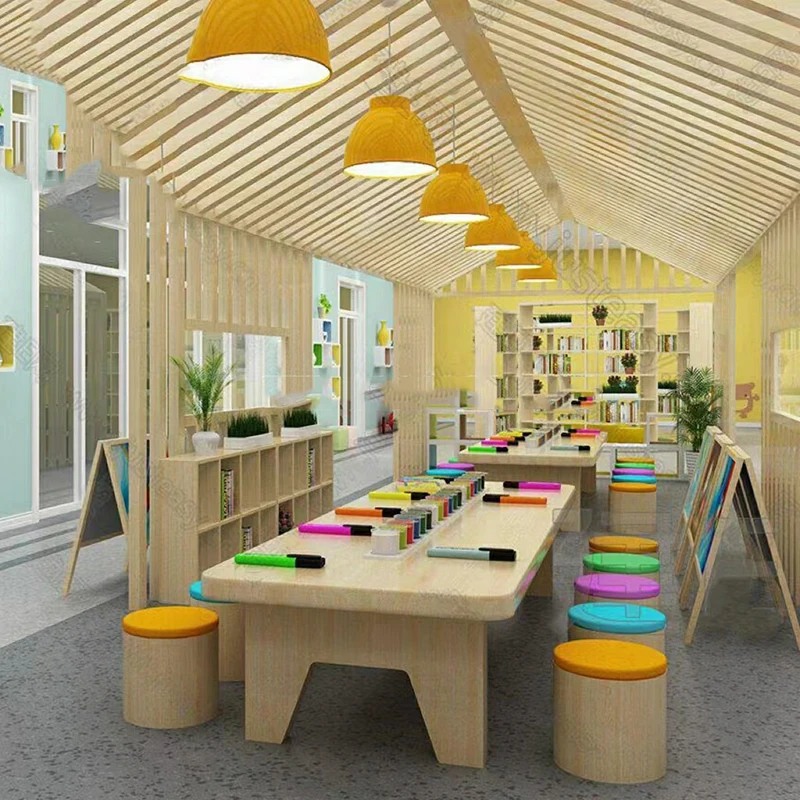 Kids Table Child Set School Furniture Children Tables Supplies Children's Desk Study Student Mesinha Infantil Room Classroom