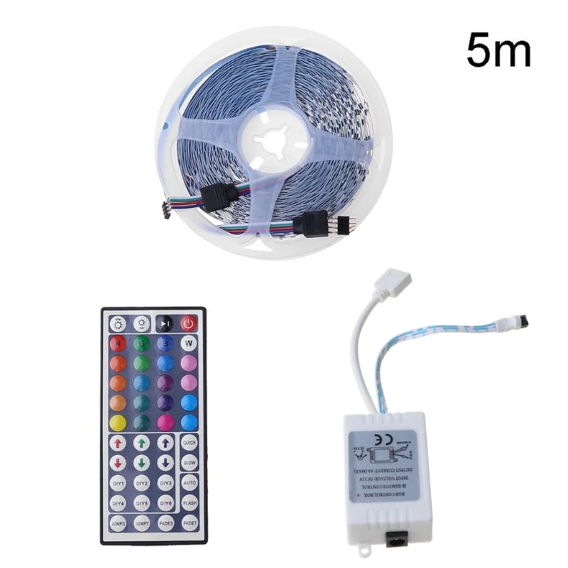 

Remote Control LED Strip Lights for TV RGB Led Strip USB LED Light 5V 3528 Led Strip Lights Home Party Decoration