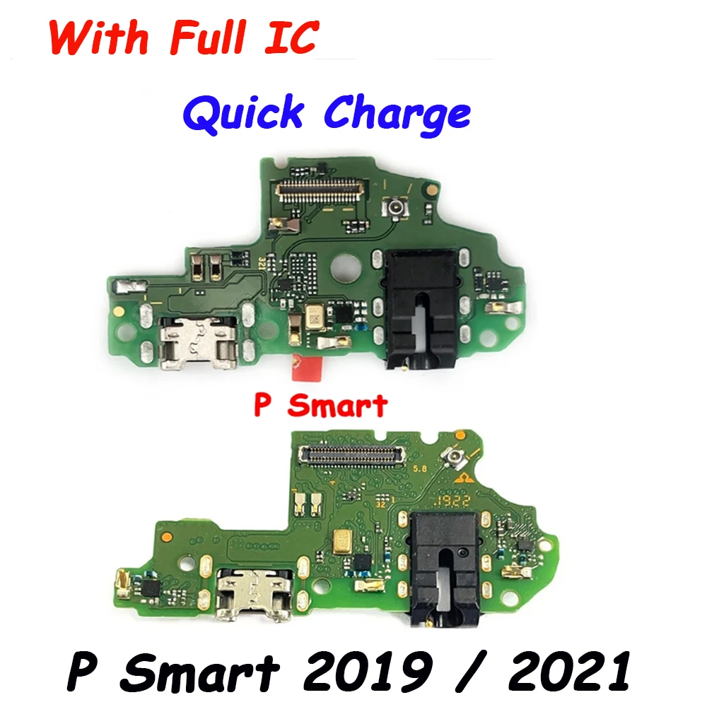 

New For Huawei P Smart 2019 P Smart Plus 2019 P Smart 2021 USB Port Charger Dock Connector Charging Board Flex Cable With Micro