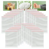 100PCS Plastic Zip Lock Bag Resealable Self Seal Pouch Storage Organizer Bag for Pack Products Jewelry Food Vacuum Fresh Pocket 1