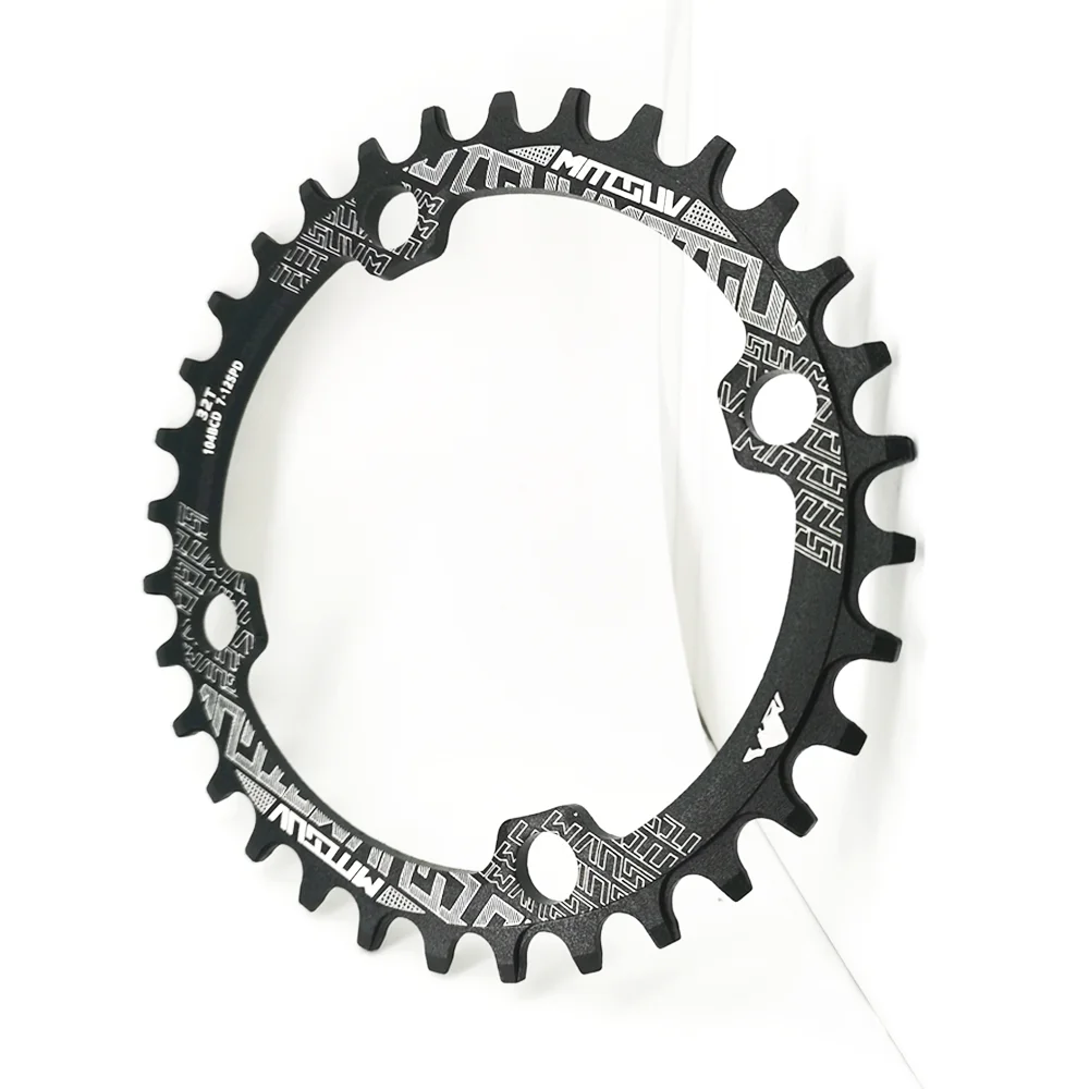 104BCD Narrow Wide Chainring Round Oval chain ring MTB Mountain bike bicycle 104BCD 32T 34T 36T 38T crankset Tooth plate Parts bike chainring