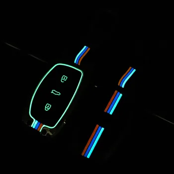 Custodia/cover per chiave telecomando per Hyundai Tucson Santa Fe Rena Sonata Elantra Creta Ix35 Ix45 I10 I30 I40 portachiavi - 3 4 pulsanti Car Smart Key Case Cover per Hyundai Tucson Santa Fe Rena Sonata