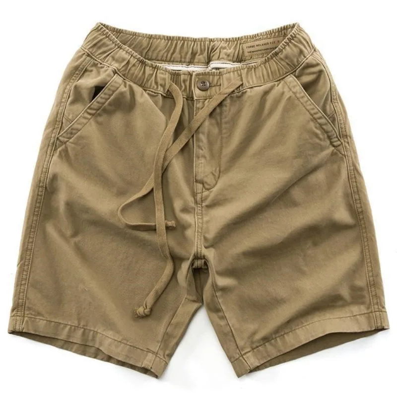 Summer Men's Loose Quarter-lace Sports Running Casual Shorts
