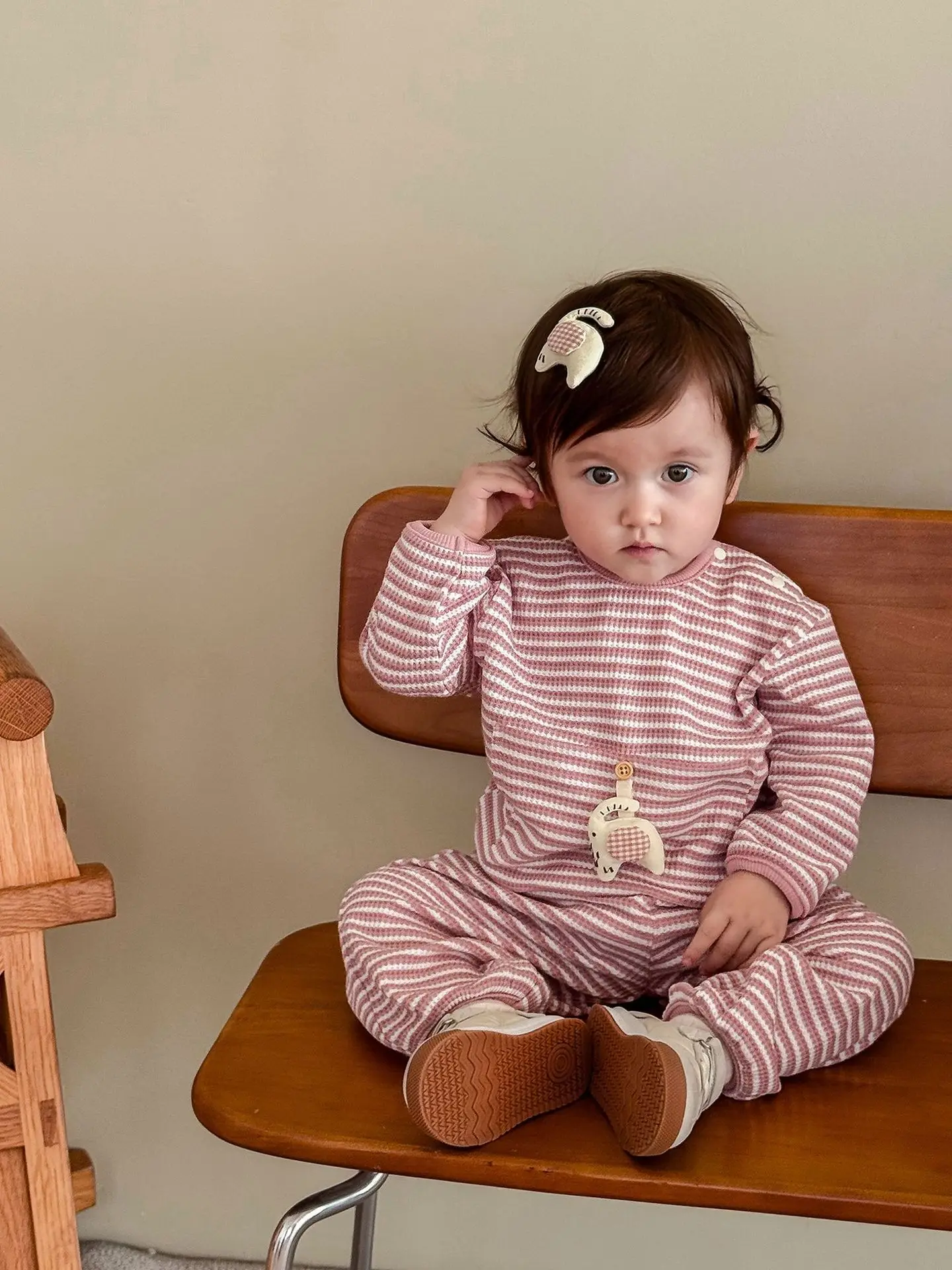 Kids Striped Hoodie and Pants Tracksuit Set for Boys and Girls