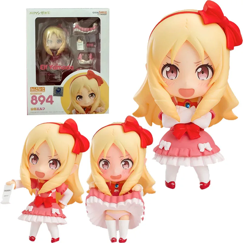 

In Stock Original GOOD SMILE GSC 894 NENDOROID Yamada Elf Teacher Eromana Anime Figure Model Collecile Action Toys Gifts