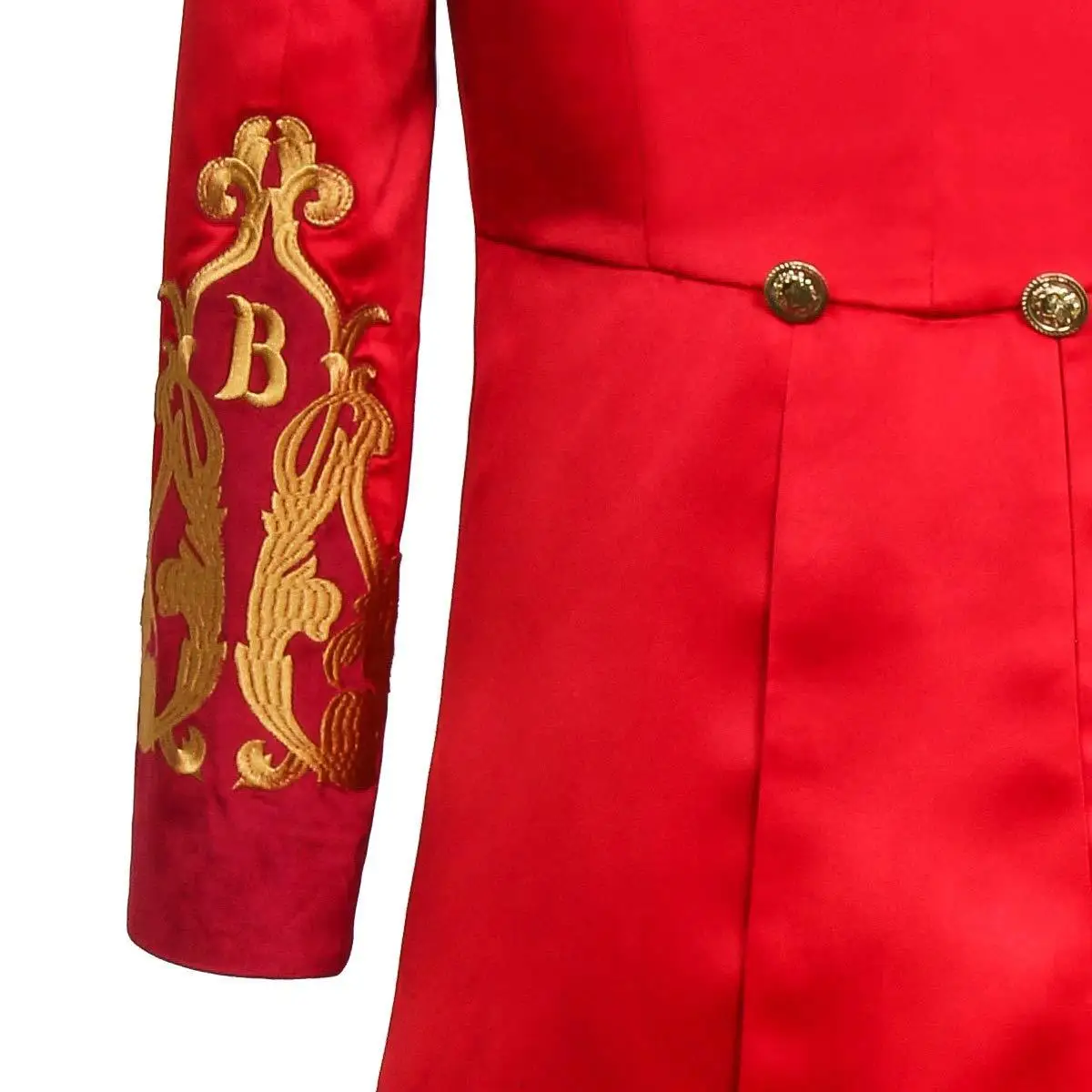Costume da circo per uomini adulti PT Barnum Il più grande showman Costume di Halloween Uniforme da spettacolo - immagine 4