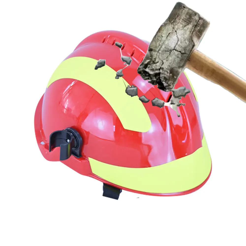 

Emergency Rescue Helmet Firefighter Safety Helmets Workplace Fire Protection Hard Hat Protective Anti-impact Heat-resistant