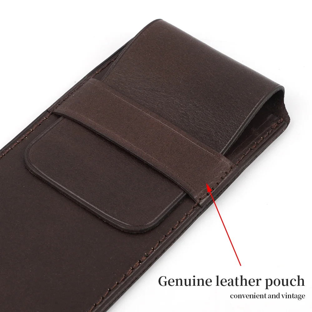 Watch Travel Case Portable Vintage Vachetta Leather Watch Display Case Storage Box Organizers of Men Gift
