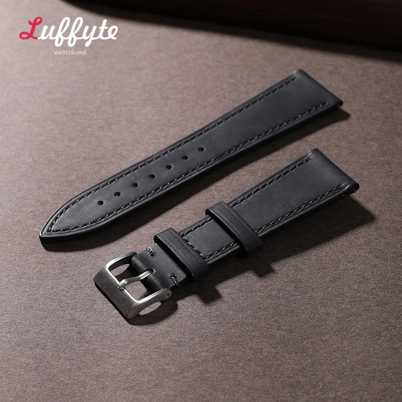 Vintage Brown Leather Watch Strap | Unisex Replacement Band