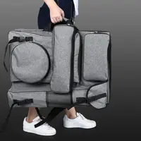 Portable Canvas Sketching Tools Art Bag Large Capacity Waterproof Sketch Storage Bag Durable Artist Canvas Backpack Art Supplies 4