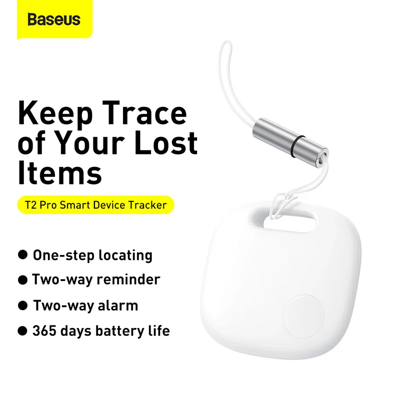 Baseus Mini Smart Anti Lost Tracker GPS Tracker For Key Finder Wallet Finder Smart Tag key chain locator gps locator,key finder,anti lost tracker,anti lose tracker,item locator,anti lost locator,key chain locator