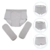 Panties Elderly Incontinence Diapers Reusable Adult Nappy Cloth Men and Women Grey Urinal 1