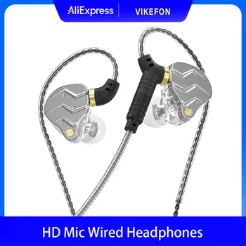 Auricolari da Gaming con Microfono HD, Cuffie Cablate con Bassi HIFI, Auricolari con Gancio per Orecchio, Cuffie con Riduzione del Rumore