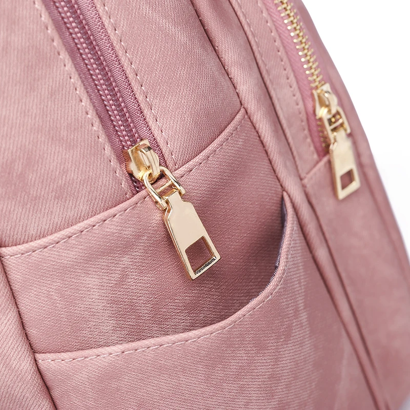 Women Vintage Soft Leather Backpack Purse Fashion Rucksack Practical and Stylish Retro Daypack Bag 5