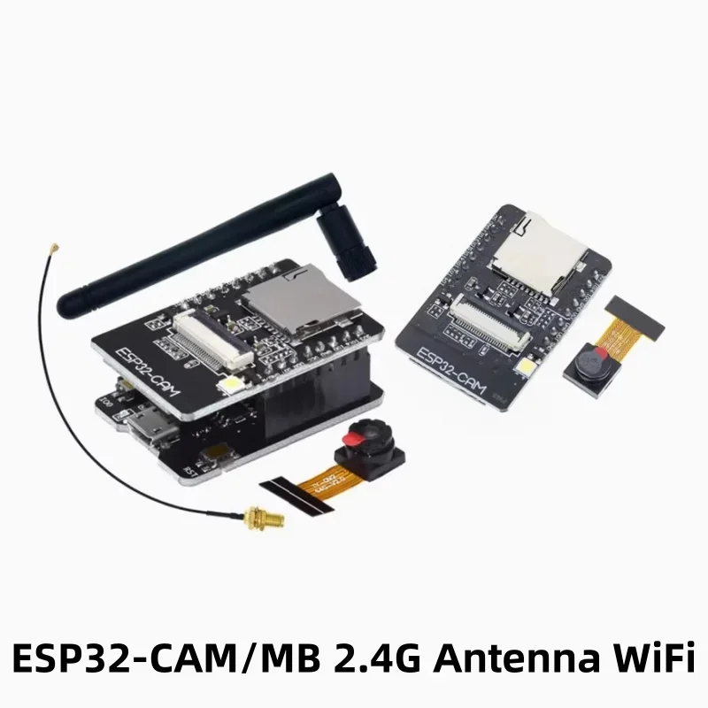 

ESP32-CAM ESP32-CAM-MB MICRO USB ESP32 Serial to WiFi ESP32 CAM Development Board CH340 CH340G 5V Bluetooth+OV2640 Camera