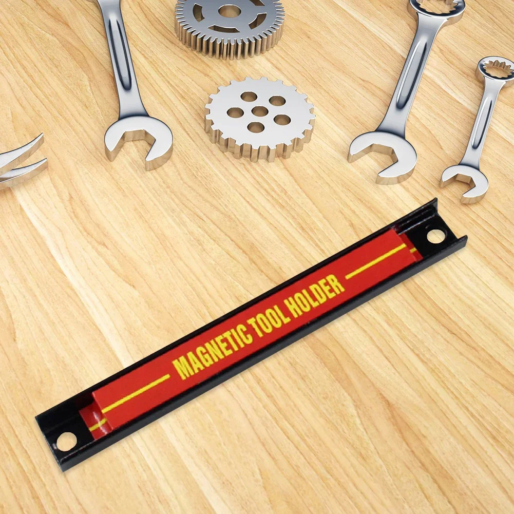 Magnetic Tool Holder Storage Organizer Power Magnet Organizer Easy To Install Metal Tool Rack for Workshop Garage Home