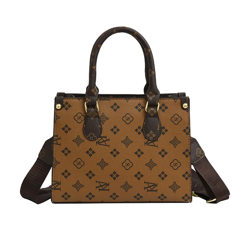 Elegante Borsa a Tracolla Retrò da Donna, Borsa a Mano con Stampa Floreale, Borsa Messenger di Lusso per Pendolari - immagine 6