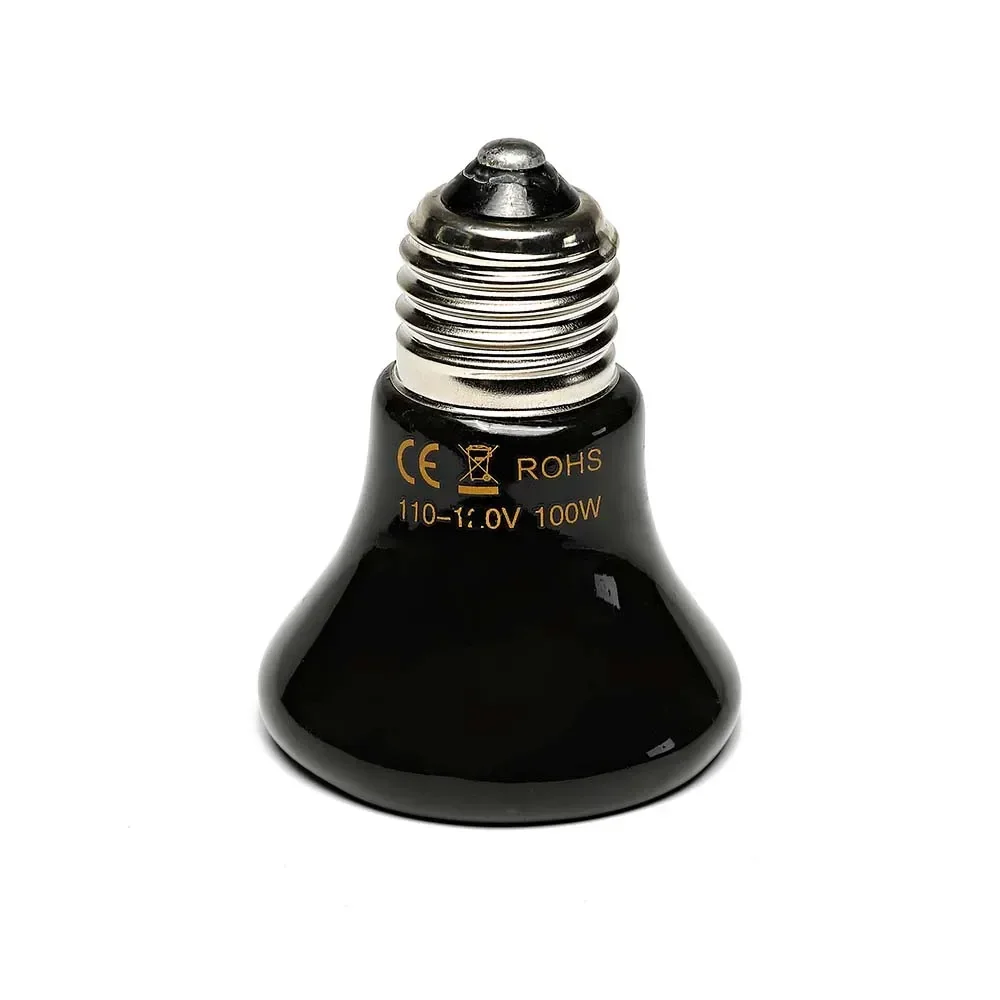 Reptile Infrared Ceramic Heating Lamp 110V 220V Heat Emitter Light Bulb 25W 50W 75W 100W reptile heating lamp,reptile light bulb,reptile lamp bulb,heating lamp bulb