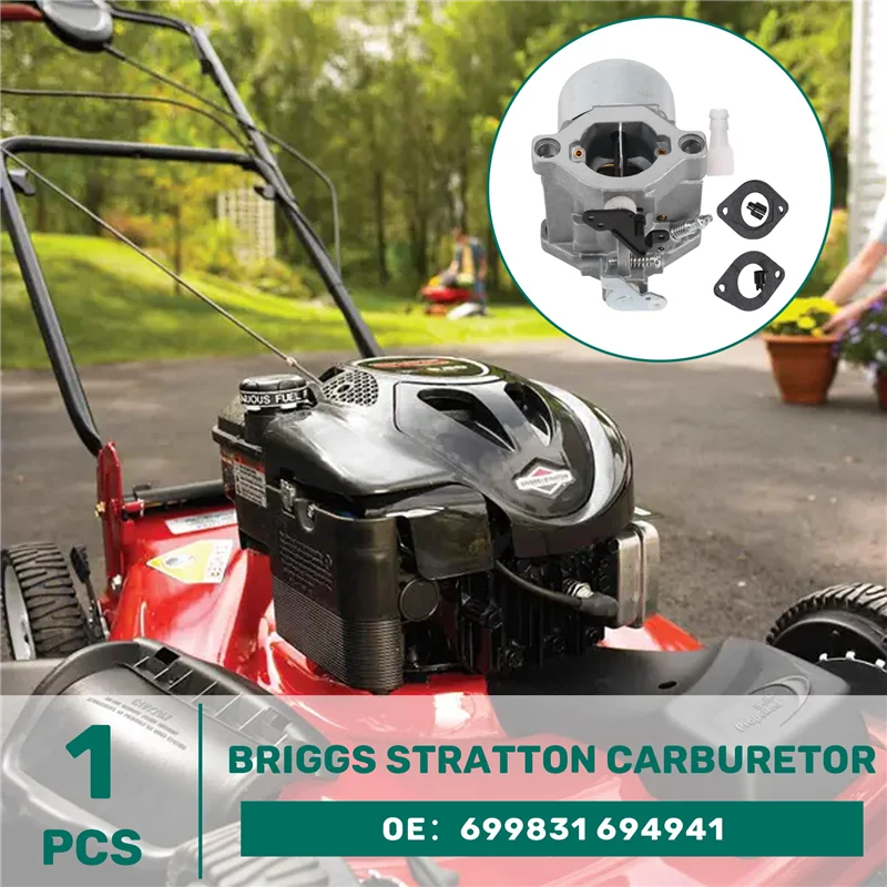 N60R-기화기 Briggs & Stratton 용 전문 오버 헤드 캠 엔진 기화기 699831 694941 잔디 깎는 기계 트랙터 Carb 499158
