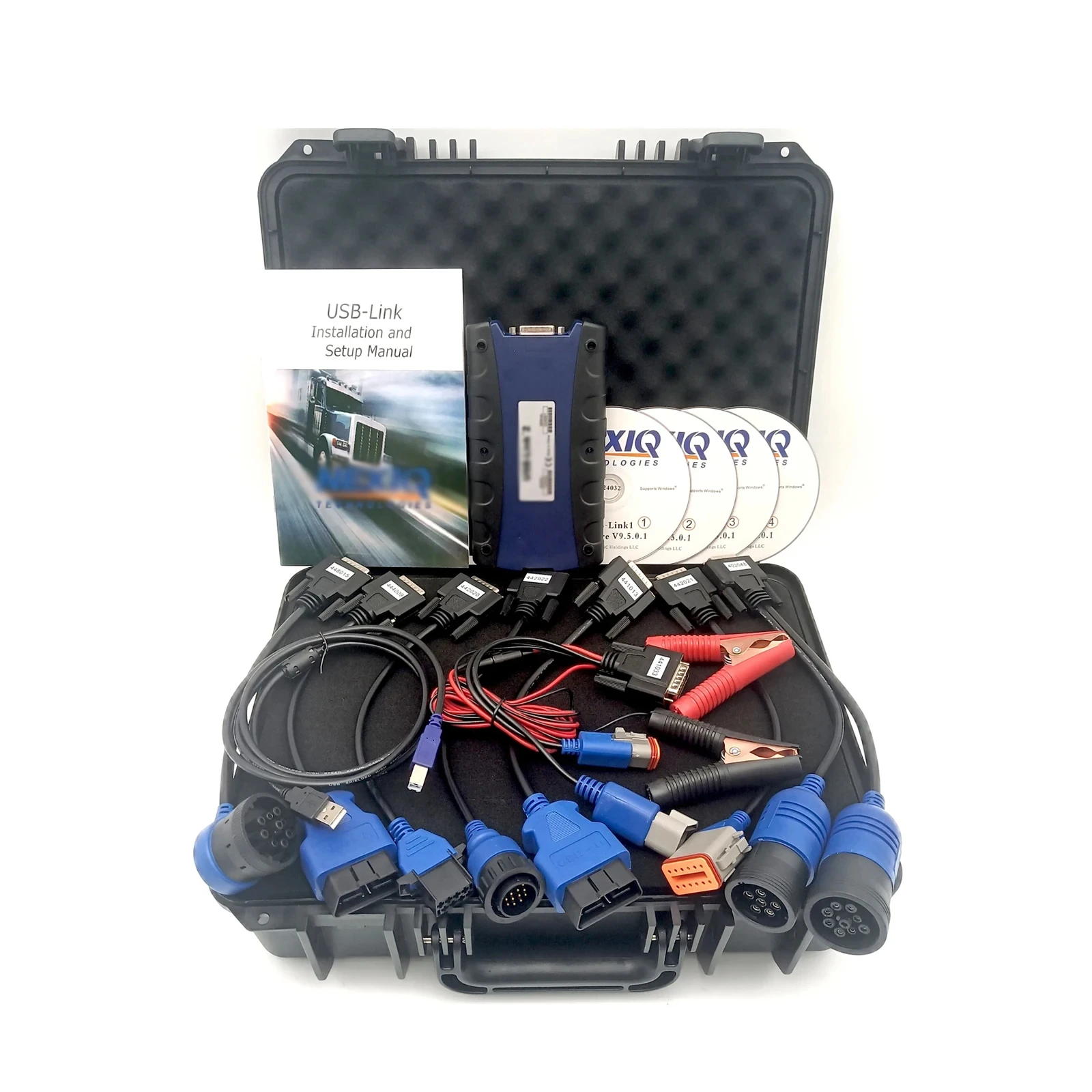 

Large Factory USB Nexiq-2 125032 Link Bluetooth Truck For Vol-vo ISUZU USB Link Diagnostic Heavy Duty Cummins HINO