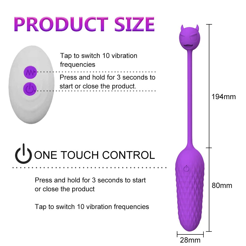 Ended Vibrator Doppel 10 Geschwindigkeit Vibrierende Ei Kugel Wireless Remote Nippel Klitoris Stimulation Weibliche Mas_voghion.com