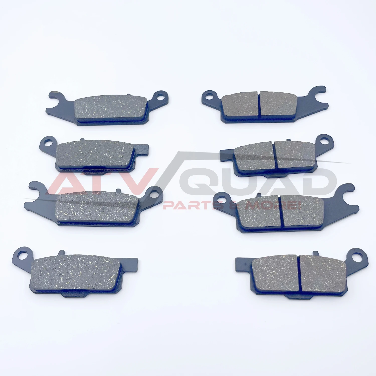 2 Pairs Brake Pad for Yamaha Raptor 250 350 YFM 250 350 Grizzly 550 YFM550 700 YFM700 Kodiak 700 3B4-W0045-00-00 3B4-W0045-10-00