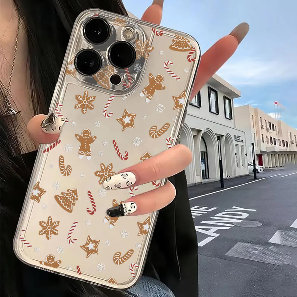Festive Holiday Characters Soft TPU Phone Case