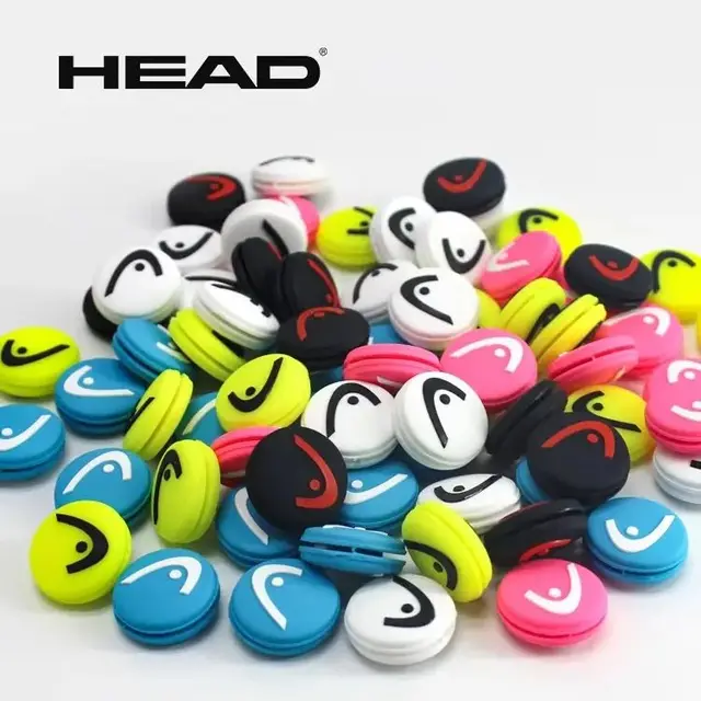 2Pcs/lot HEAD W Reduce Tennis Racquet High Quality Vibration Dampeners Professional Tennis Racket Accessories Shock Absorber 2