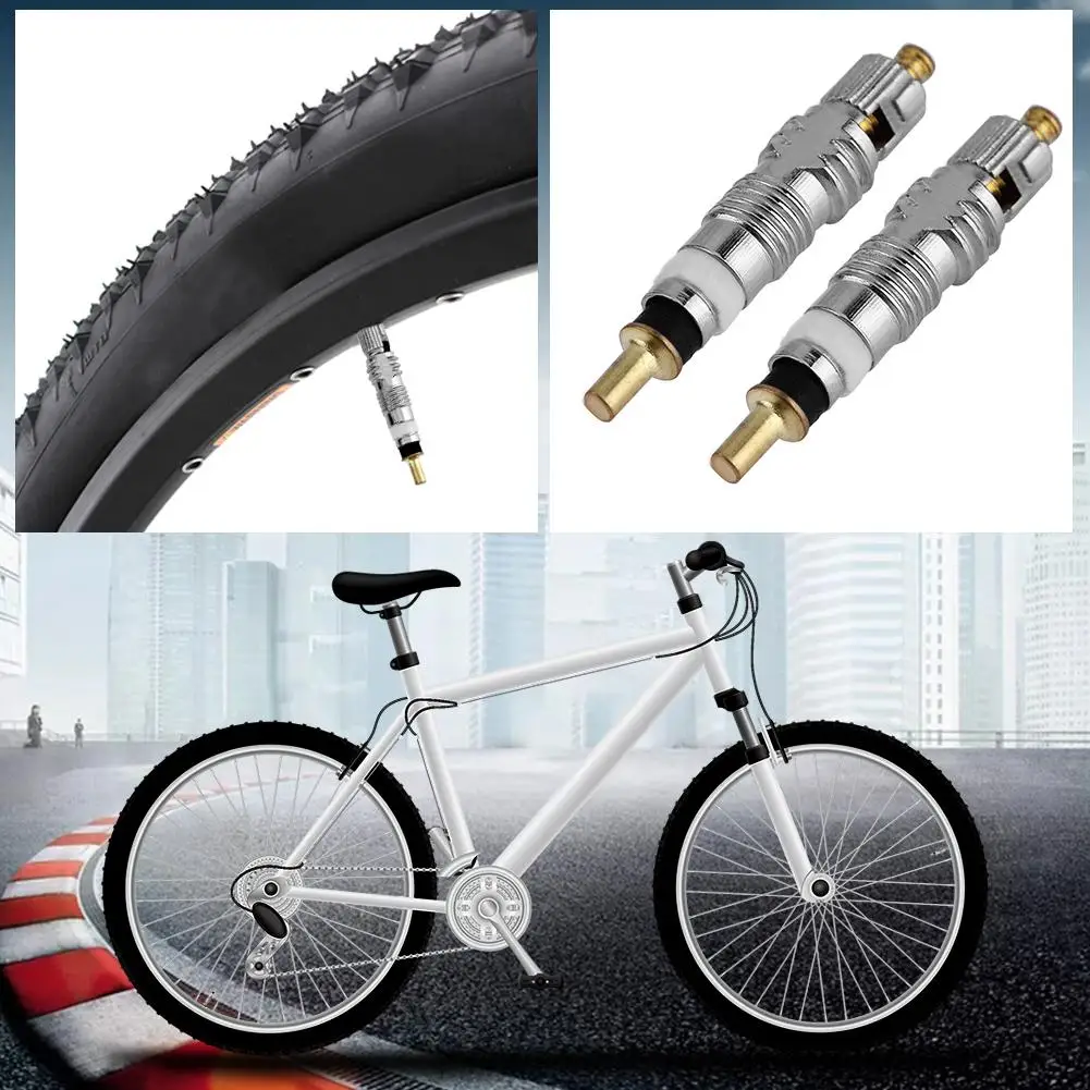 Bicycle Valve Core French Presta Bicycle Tyre Bike Tire Valve Cores+ Valve Core Removal Tool
