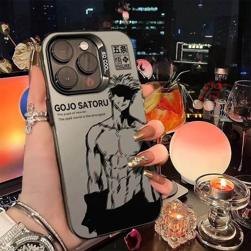 Jujutsu Kaisen Gojo Satoru Anti-Fall Matte Phone Case