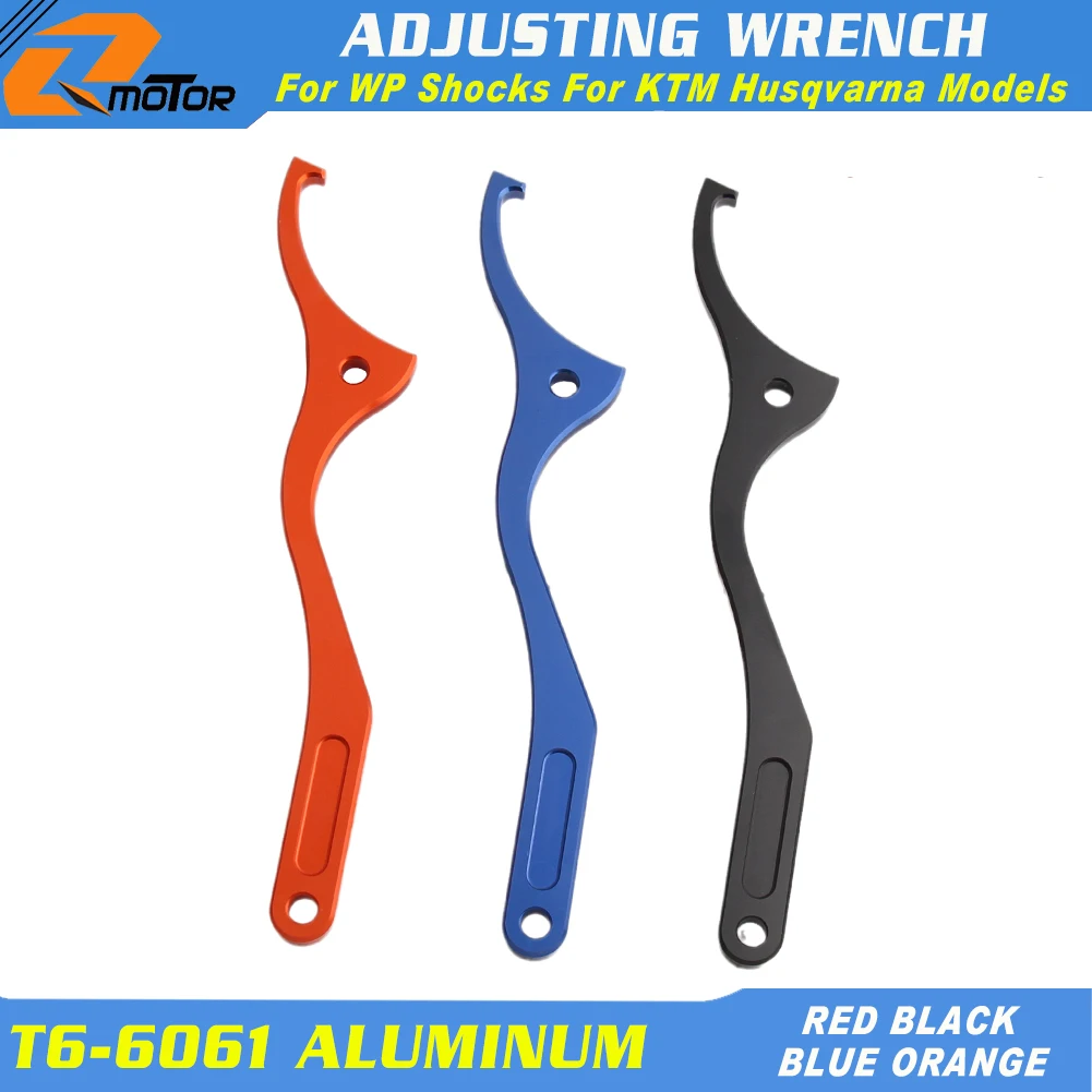 CNC Rear Damping Shock Absorber Spanner Wrench Tool For KTM SX SXF XC XCF EXC Husqvarna TE FE TC FC TX FX 125-501 Models