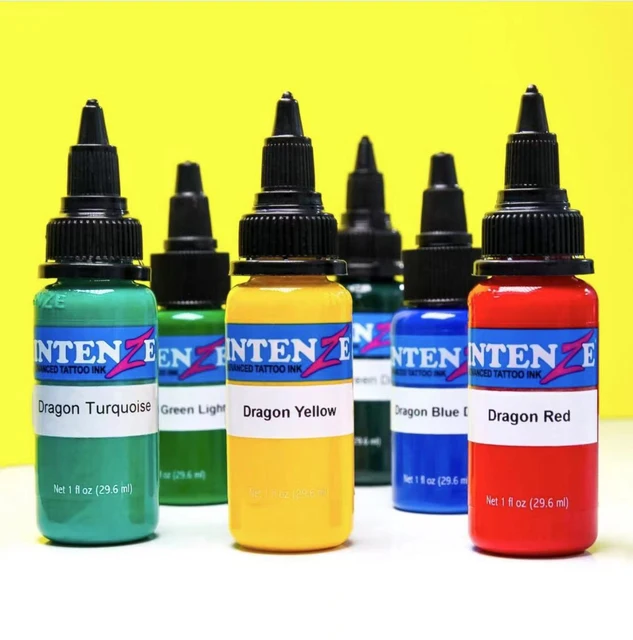 INtenze Brand tattoo practice pigment Tattoo Ink 30ML/Bottle Professional  Tattoo Machine Supplies DIY Natural Plant Tattoo Paint - AliExpress