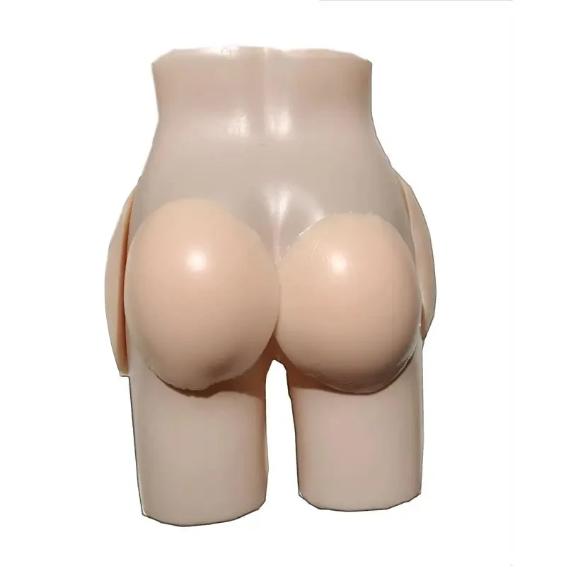 4pcs Silicone Pad Butt Hip Crotch Up Padded Enhancer plump buttocks, Fake Hip big Ass Crossdress Dragqueen Cosplay Tgirl Shemale men s fake buttocks underwear butt lift underpanties fake ass body shaper push up padded panties hip enhancer briefs shorts 6xl