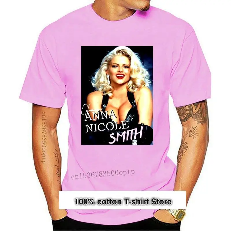 

Camiseta negra унисекс с принтом Анны, Николь Смит, новый товар