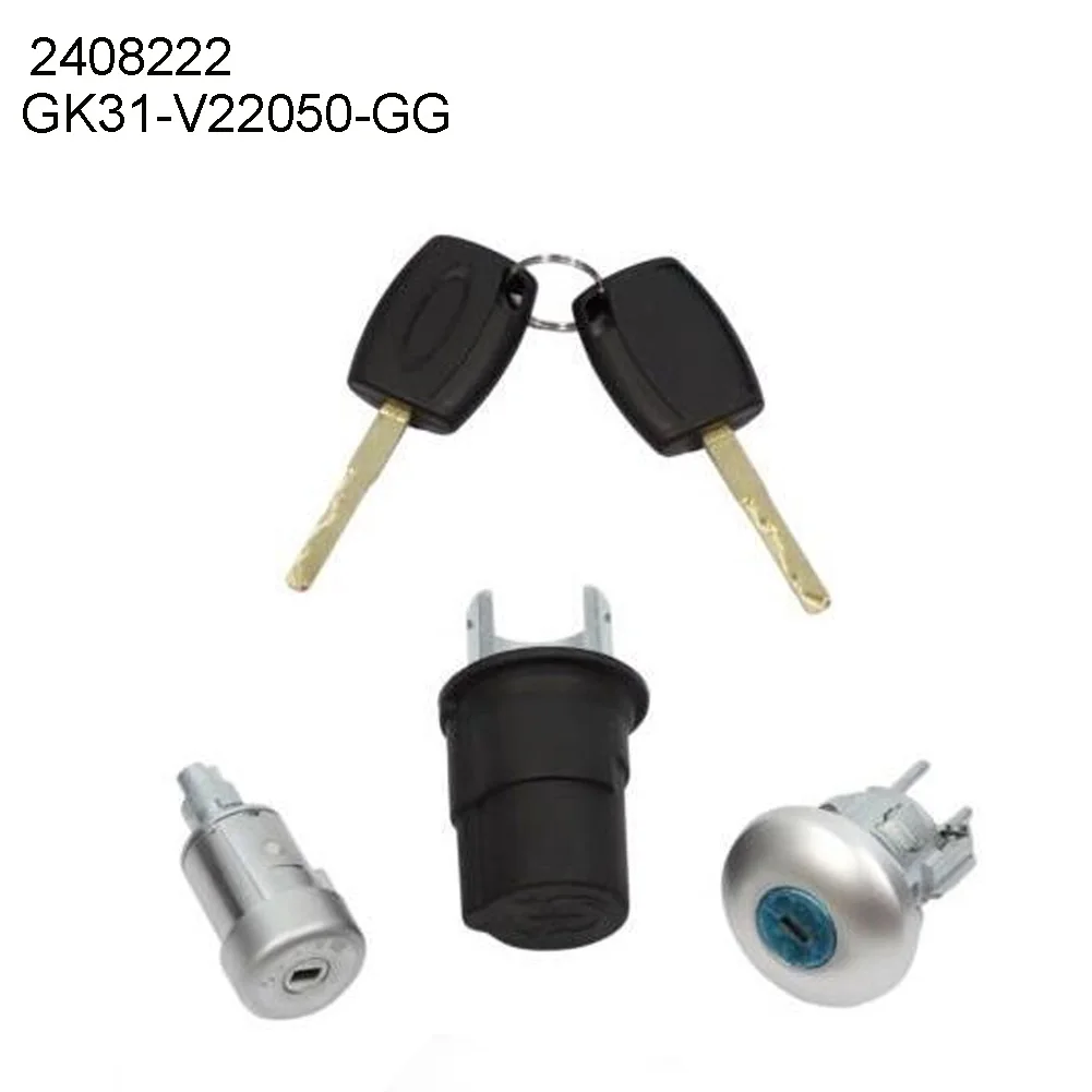 

Metal Plastic Door Lock Ignition Barrel For Ford Transit MK8 Part 2408222 Comes With 2 Keys Durable Replaceable Accessories