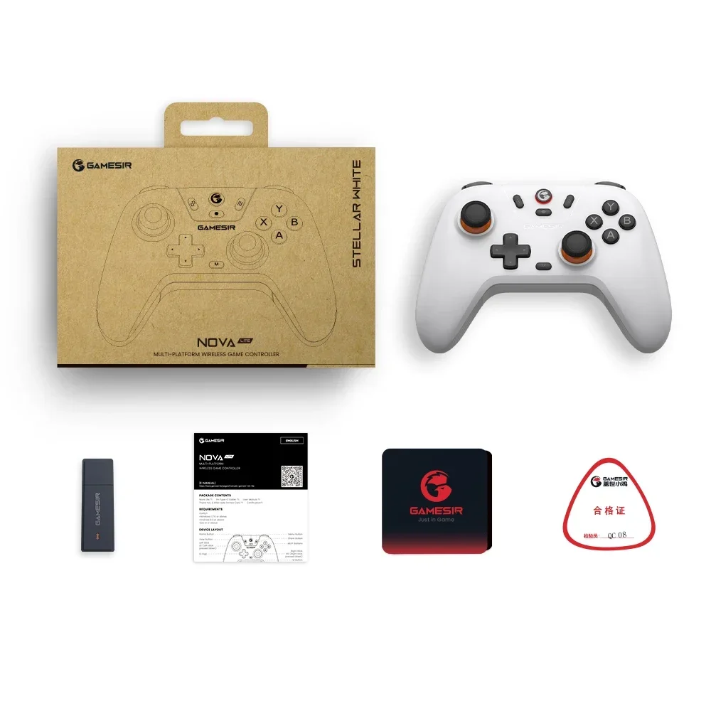 GameSir T4 Nova Lite ġ Ʈѷ Ȧ Ʈ е, ٵ ġ  ȵ̵ ޴  PC 