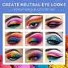 72/60 Colors Eyeshadow Palette Matte Glitter Pearlescent Powder Delicate Easy To Clear Shimmer Eye Shadow Corlorful  Makeup Tool 6