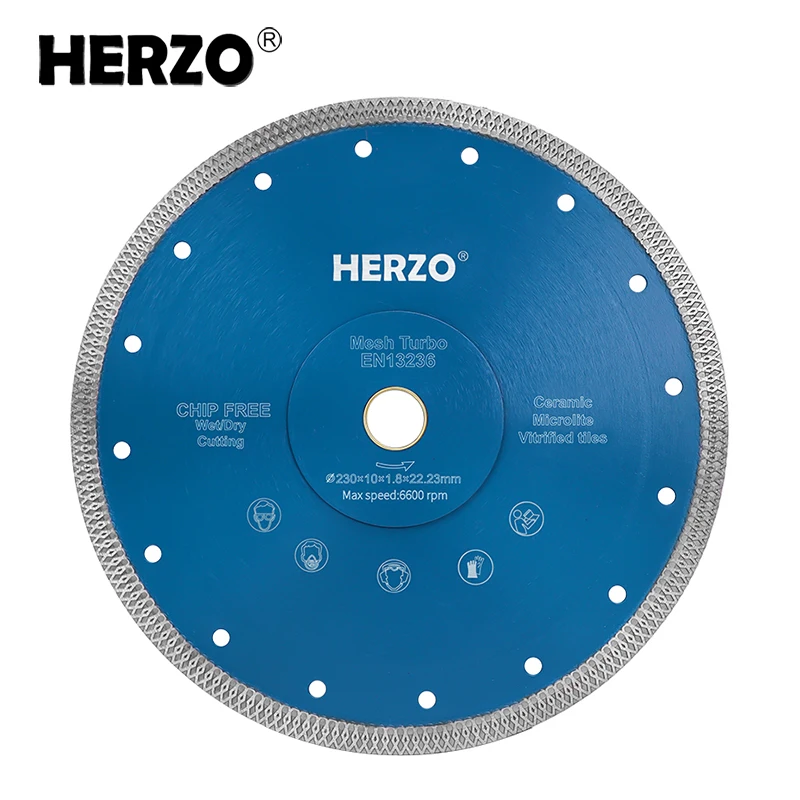 HERZOAngleGrinderBlade230mmDiamondGrindingDiscTileCeramic