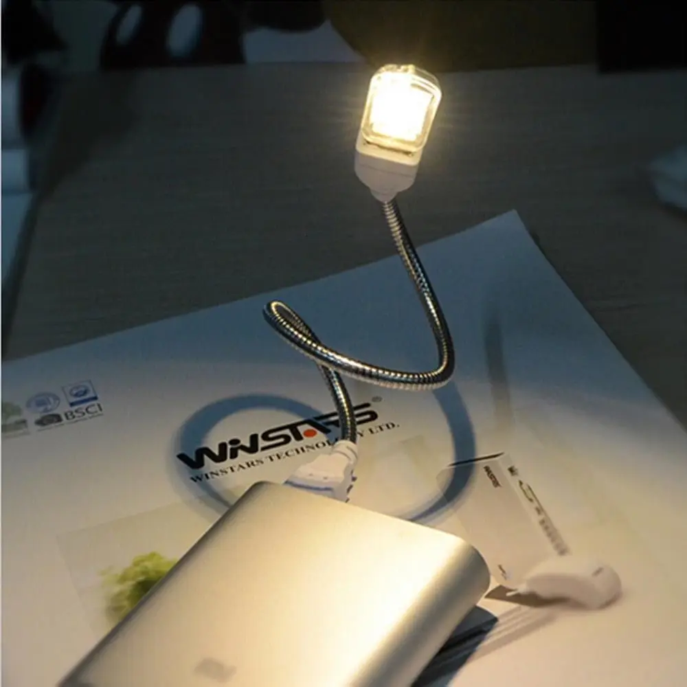Tragbare USB LED Mini Buch Licht Lesen Licht Tisch Lampe Flexible 6leds USB  Lampe für Power Bank Laptop Notebook PC Computer - AliExpress